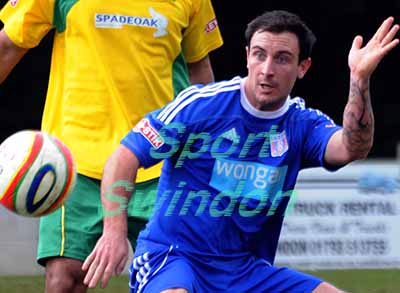Swindon Supermarine: Swindon Supermarine v BarwellSwindon's Bradley Gray.