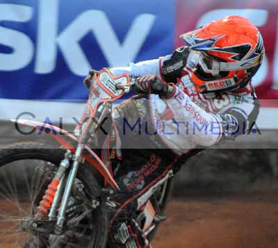 Swindon Robins Speedway V CoventrySwindon's Simon Stead