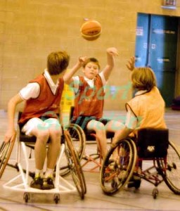 School Olympics: Wheelchair Basketball
