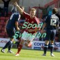 Swindon Town v AFC Bournemouth.Matt Richie celebrates