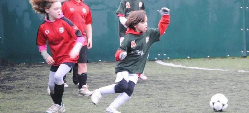 Archive image from Girls football festival 2010