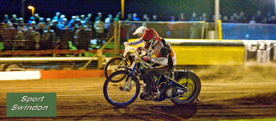 Speedway final first leg.Troy Batchelor