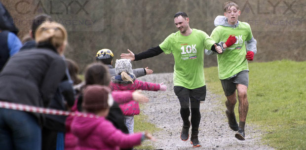 ©Calyx 
The prosprct Hospice 10K mud run from Nationwide Croft Country Park.