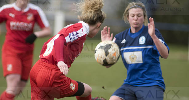 ©Calyx 
Swindon Town Ladies v Larkhall Swindon won 1-0